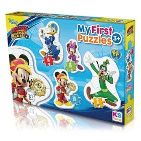 KS Games MCH10304 Mickey Mouse My First 4 in 1 Puzzle