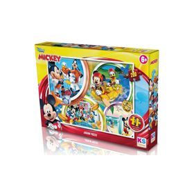 KS Games MCH113 Mickey Mause 200 Parça Puzzle