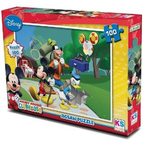 Ks Games Mickey Mouse 100 Parça Puzzle