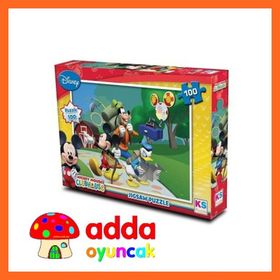 Ks Games Mickey Mouse 100 Parça Puzzle