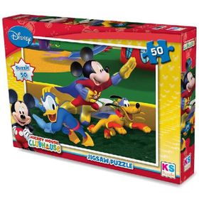 Ks Games Mickey Mouse 50 Parça Puzzle