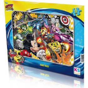Ks Games Mickey Mouse Ve Arkadaşları 24 Parça Frame Puzzle