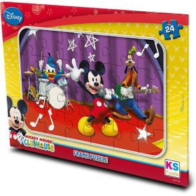 Ks Games Mickey Mouse Ve Arkadaşları 24 Parça Frame Puzzle