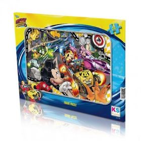 Ks Games Mickey Mouse Ve Arkadaşları 24 Parça Frame Puzzle
