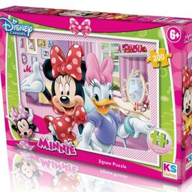 KS Games Minnie 200 Parça Çocuk Puzzle
