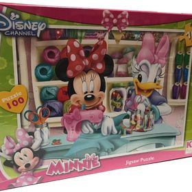 KS Games Minnie Mouse 100 Parça Puzzle