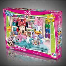 KS Games Minnie Mouse 100 Parça Puzzle