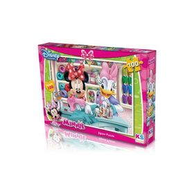 KS Games Minnie Mouse 100 Parça Puzzle