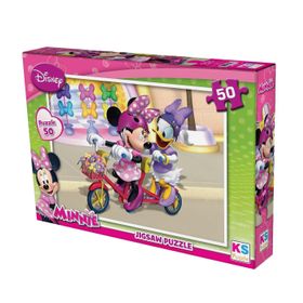 Ks Games Minnie Mouse 50 Parça Çocuk Puzzle