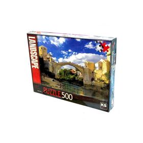 Ks Games Mostar Köprüsü 500 Parça Puzzle