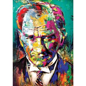 KS Games Mustafa Kemal Atatürk Ulu Önder Portre 1000 Parça