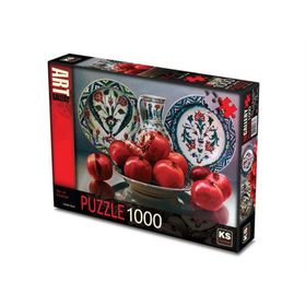 Ks Games Nar Ve Porselen 11382 1000 Parça Puzzle