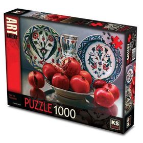 Ks Games Nar Ve Porselen 11382 1000 Parça Puzzle