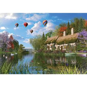 KS Games Old River Cottage 1000 Parça Puzzle