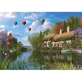 KS Games Old River Cottage 1000 Parça Puzzle