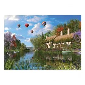 KS Games Old River Cottage 1000 Parça Puzzle