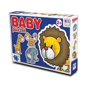 Ks Games Orman Hayvanları 2+3+4+4 Parça Puzzle