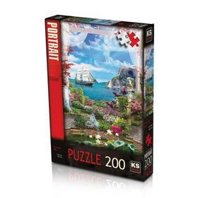 KS Games Paradise Bay 200 Parça Puzzle