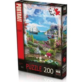 KS Games Paradise Bay 200 Parça Puzzle