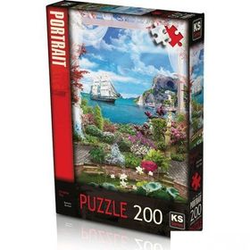 KS Games Paradise Bay 200 Parça Puzzle