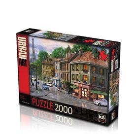 Ks Games Paris Streets 2000 Parça Puzzle