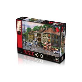 Ks Games Paris Streets 2000 Parça Puzzle