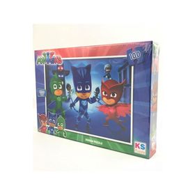 Ks Games PJ Masks 100 Parça Puzzle