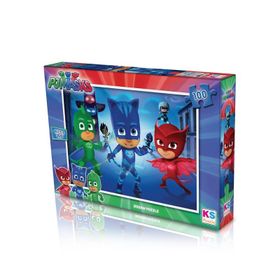 Ks Games PJ Masks 100 Parça Puzzle