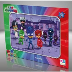 KS Games PJ Masks 24 Parça Frame Puzzle