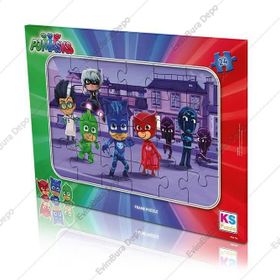 KS Games PJ Masks 24 Parça Frame Puzzle