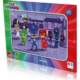 KS Games PJ Masks 24 Parça Frame Puzzle