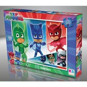 KS Games PJM-113 200 Parça Pijamaskeliler Puzzle