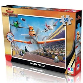 KS Games PL709 Planes / 50 Parça Puzzle