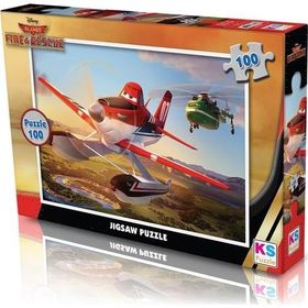 KS Games Planes 100 Parça Puzzle