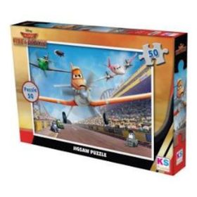 Ks Games Planes 50 Parça Çocuk Puzzle
