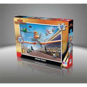 Ks Games Planes 50 Parça Çocuk Puzzle