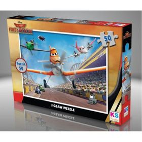 Ks Games Planes 50 Parça Çocuk Puzzle