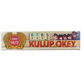 KS Games Plastik Okey Takımı 12 Yaş Üstü 4 Kişilik Kutu Oyunu