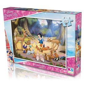 KS Games PR709 50 Parça Disnep Princess Puzzle