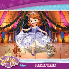 Ks games Prenses Sofia 24 Parça Frame Çocuk Puzzle