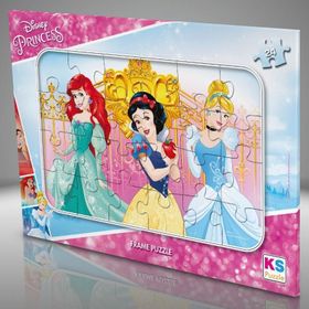 Ks games Prenses Sofia 24 Parça Frame Çocuk Puzzle