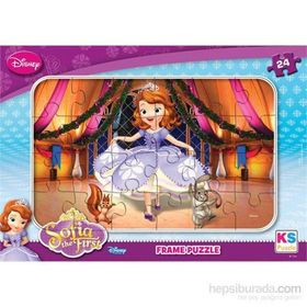 Ks games Prenses Sofia 24 Parça Frame Çocuk Puzzle