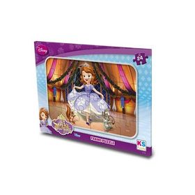 Ks games Prenses Sofia 24 Parça Frame Çocuk Puzzle