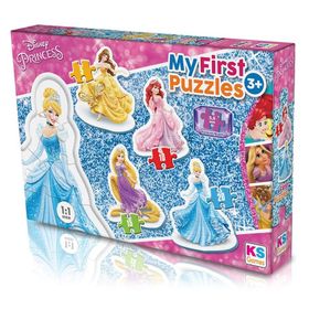 KS Games Princess My First Puzzles 4 In 1 Parça Puzzle