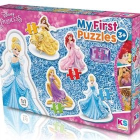 KS Games Princess My First Puzzles 4 In 1 Parça Puzzle