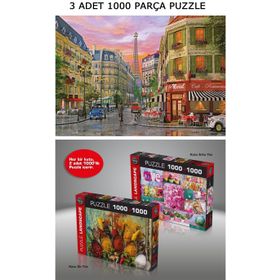 Ks Games Rue Paris 11357 1000 Parça Puzzle