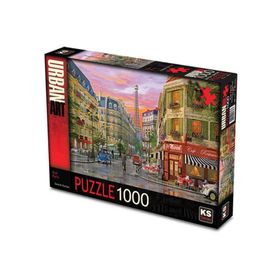 Ks Games Rue Paris 11357 1000 Parça Puzzle