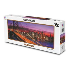 Ks Games San Francisco Köprüsü 1000 Parça Panoramik Puzzle
