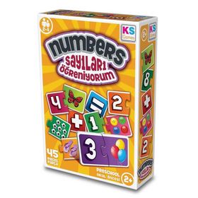 KS Games Sayıları Öğreniyorum 45 Parça Puzzle