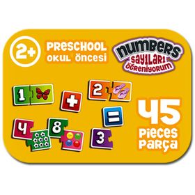 KS Games Sayıları Öğreniyorum 45 Parça Puzzle